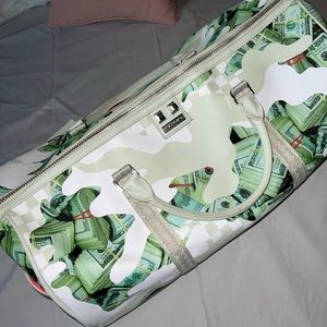 Sprayground Money Duffel Bag